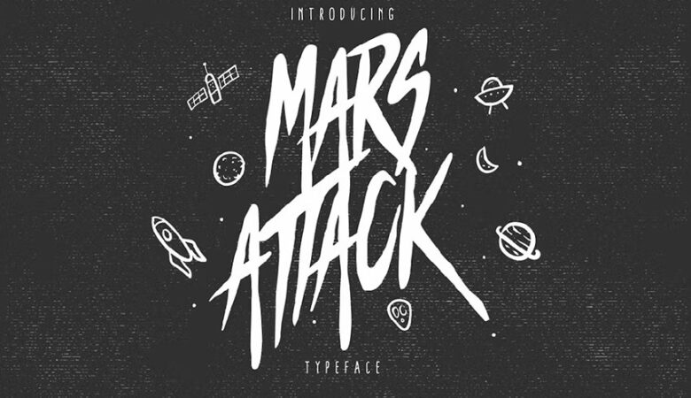 Mars Attack Font