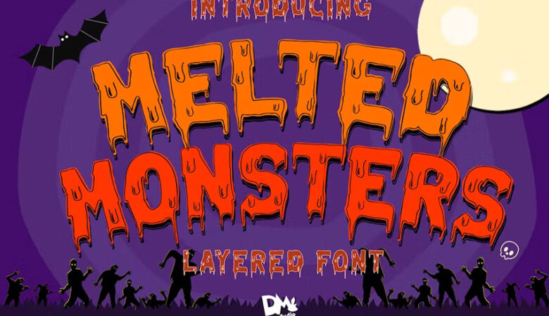 Melted Monster Font