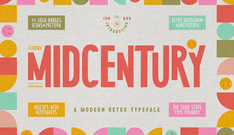 MidCentury Font