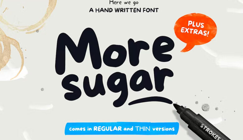 More Sugar Font