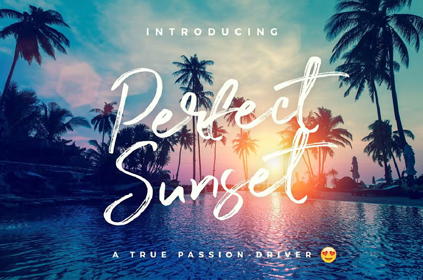 Perfect Sunset Font