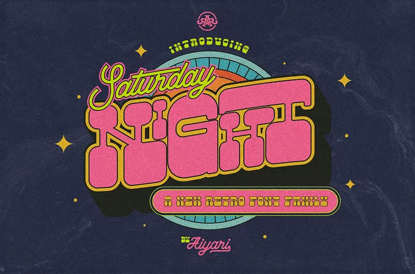 Saturday Night Font