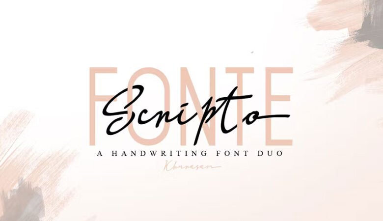 Scripto Fonte Font