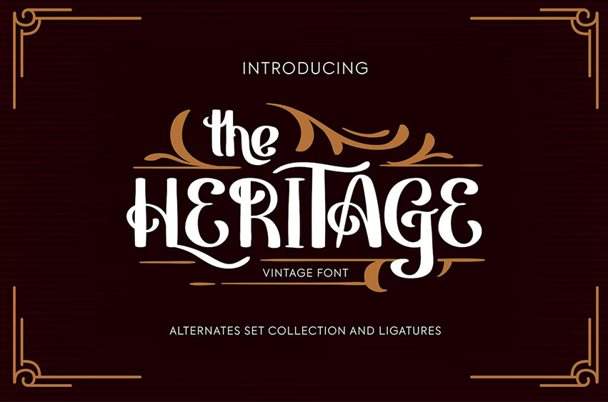 The Heritage Font