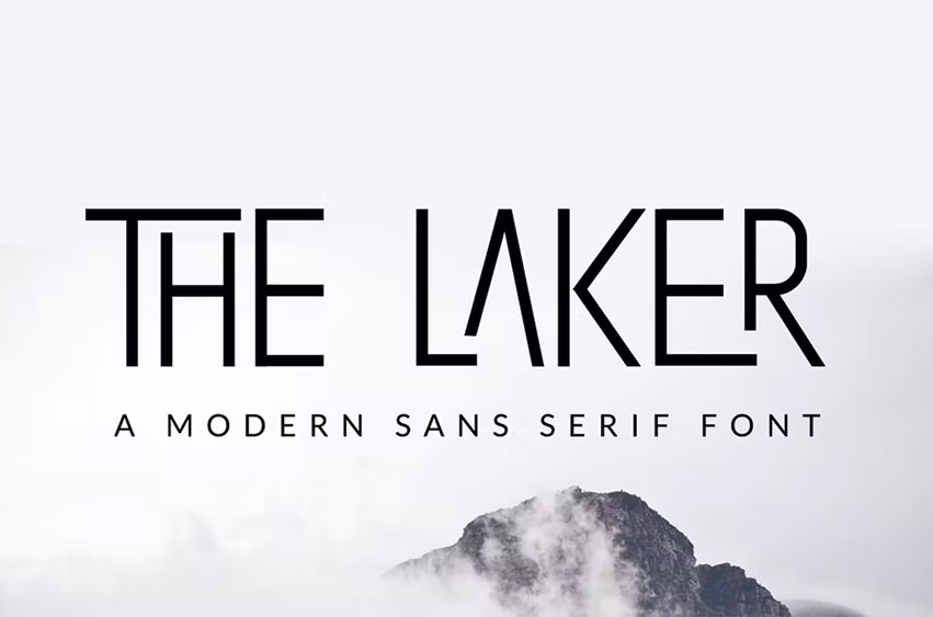 The Laker Font