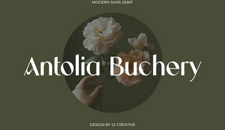 Antolia Buchery Font