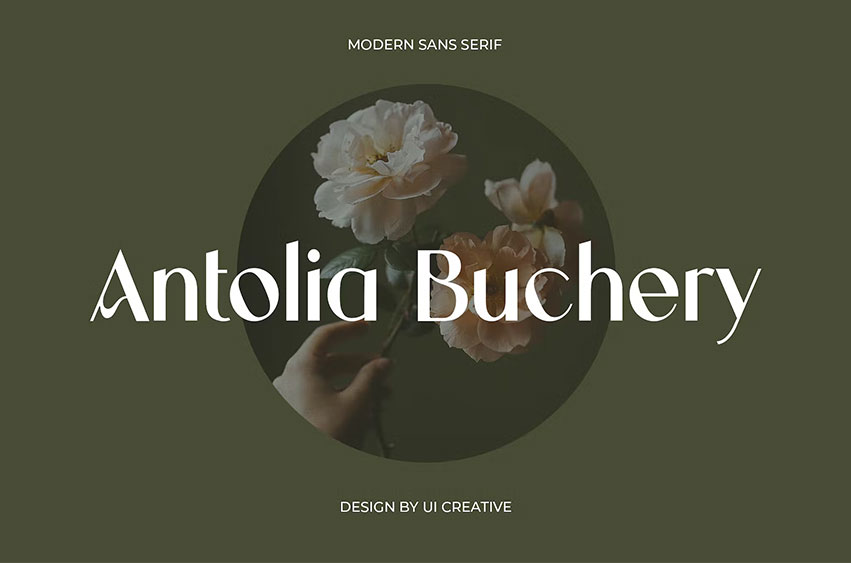Antolia Buchery Font
