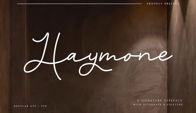 Haymone Font