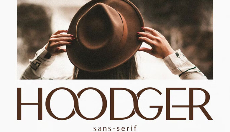 Hoodger Sans Serif Font