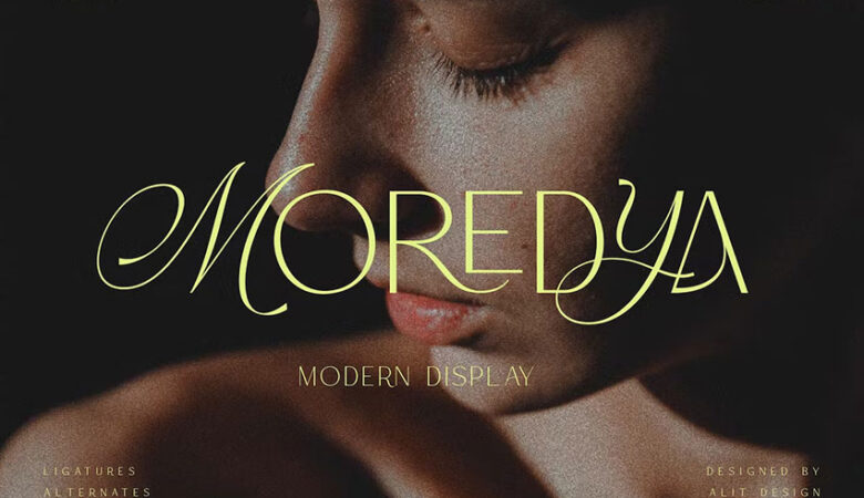 Moredya Typeface Font