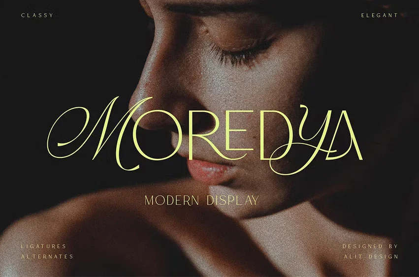 Moredya Typeface Font
