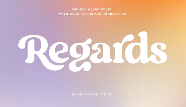 Regards Font