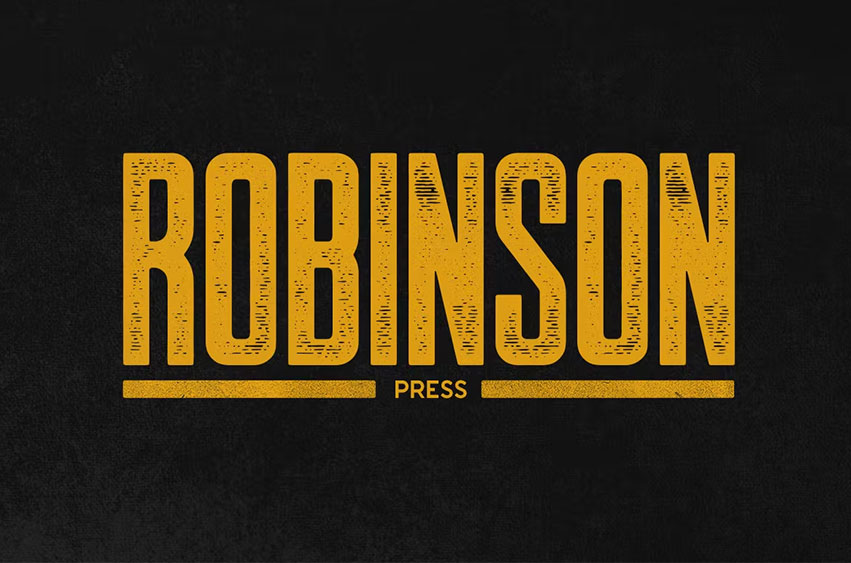 Robinson Press Font