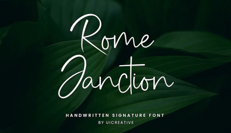 Rome Janction Font