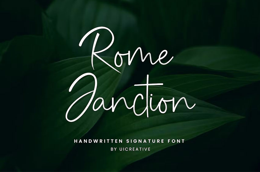 Rome Janction Font