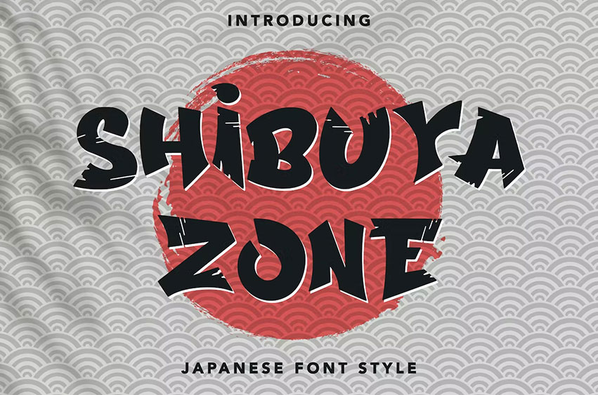 Shibuya Zone Font