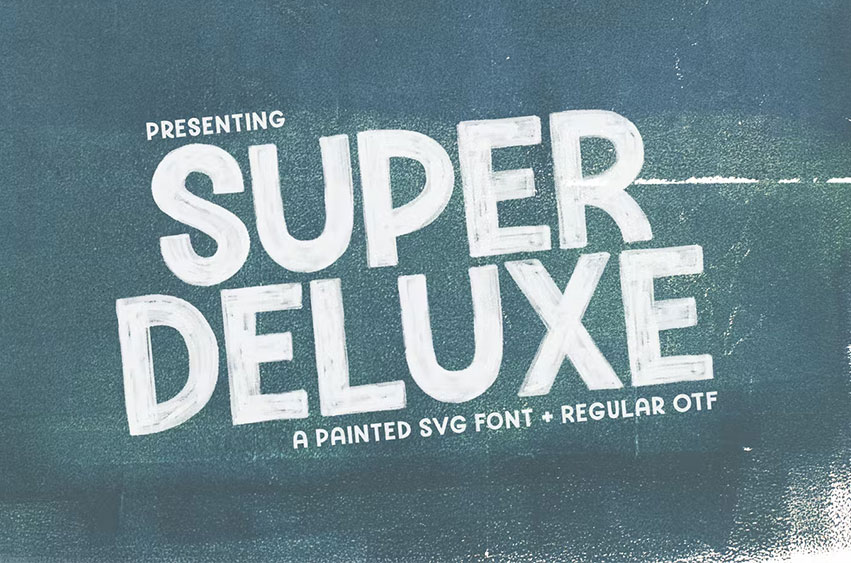 Super Deluxe Font