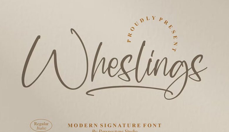 Wheslings Font