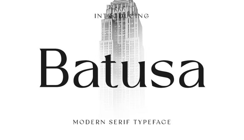 Batusa Font