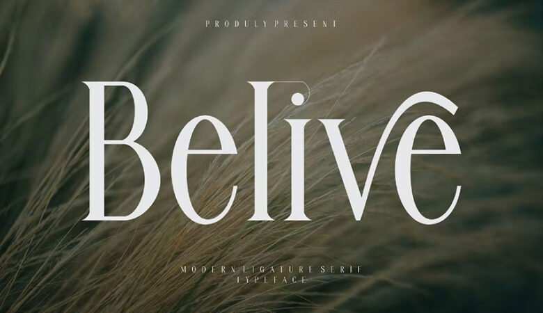 Belive Font