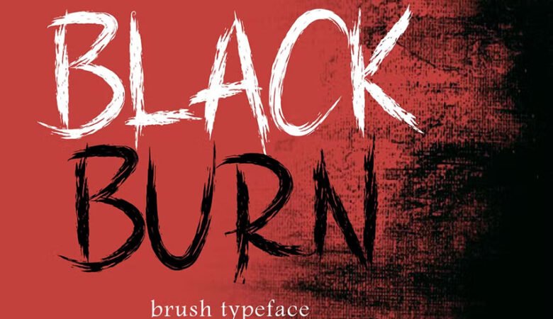 BlackBurn Font