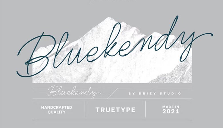 Bluekendy Font