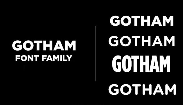 Gotham Font Family