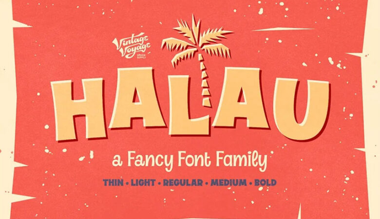 Halau Font