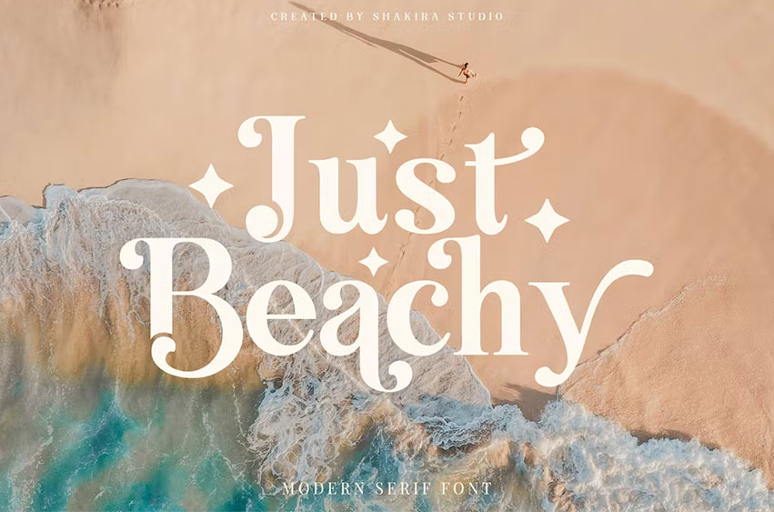 Just Beachy Font