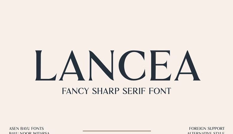 Lancea Font