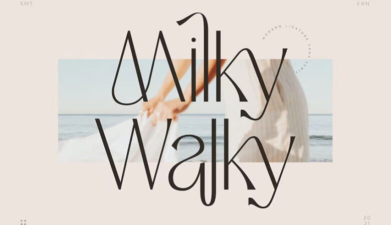 Milky Walky Font
