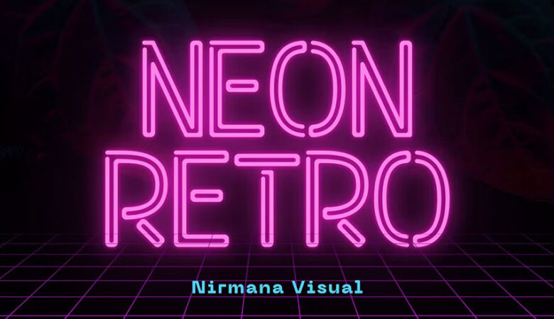 Neon Retro Font