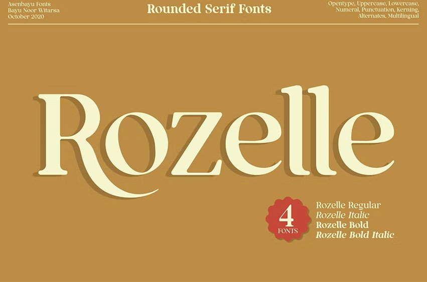 Rozelle Font