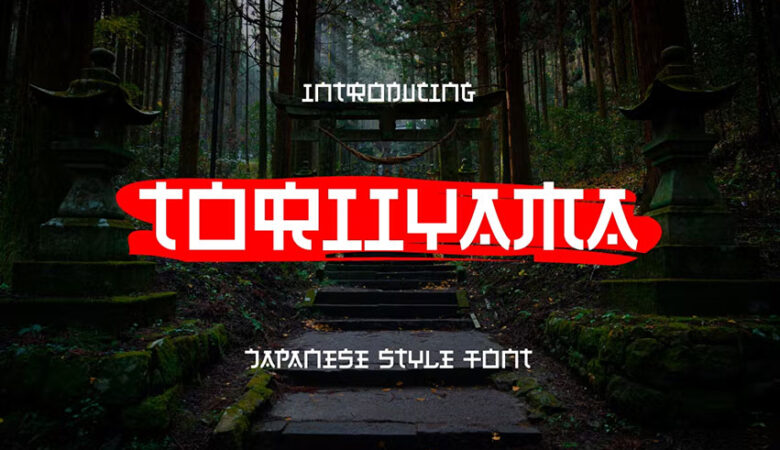 Toriiyama Font