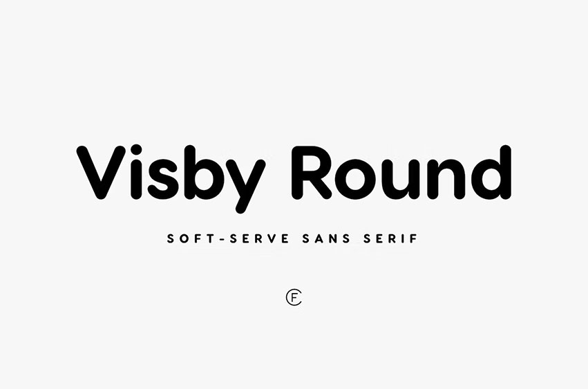 Visby Round Font
