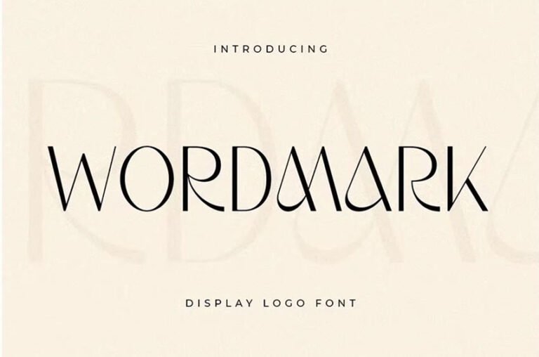 Wordmark Font - FreeDaFonts