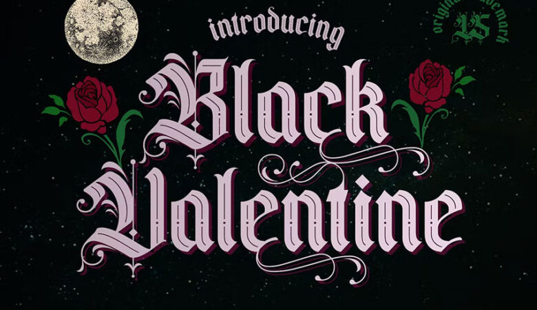 Black Valentine Font