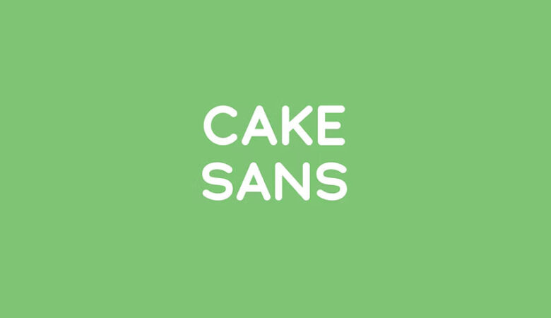 Cake Sans Font