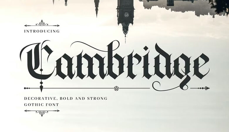 Cambridge Gothic Font