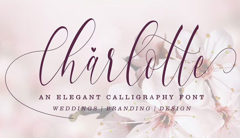 Charlotte Calligraphy Font