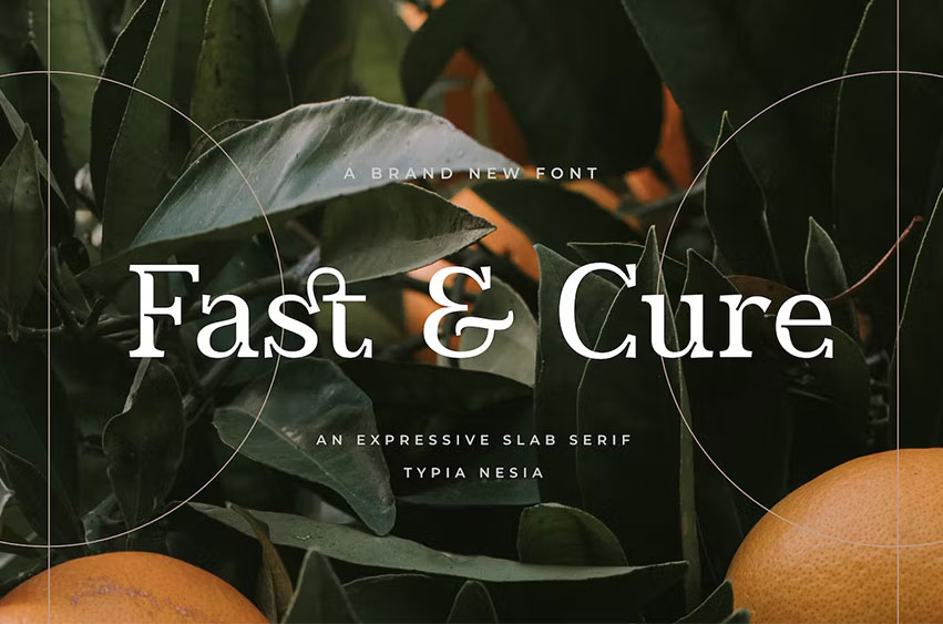 Fast and Cure Font