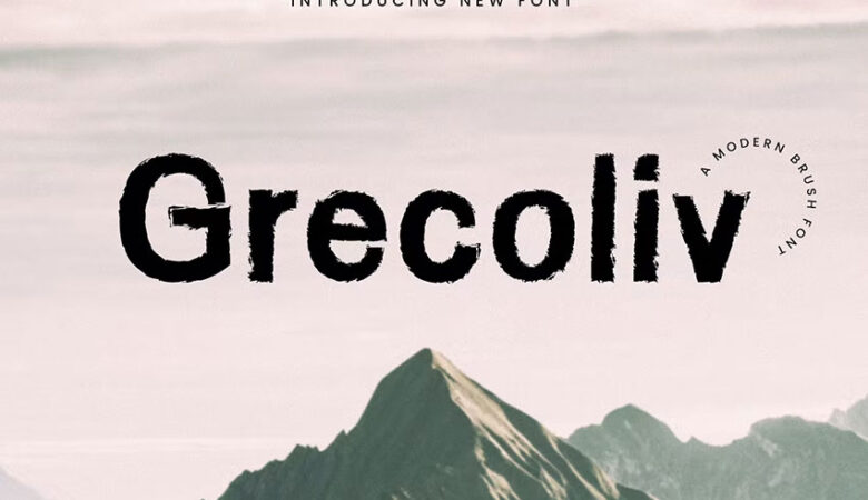 Grecoliv Font