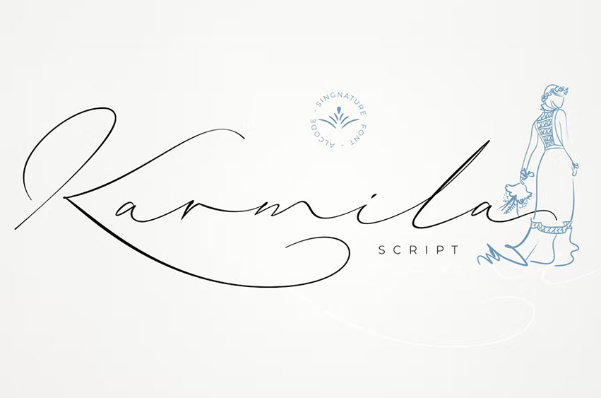 Karmila Script Font