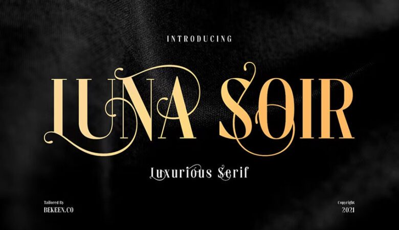 Luna Soir Font