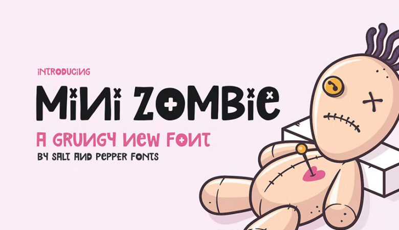 Mini Zombie Font