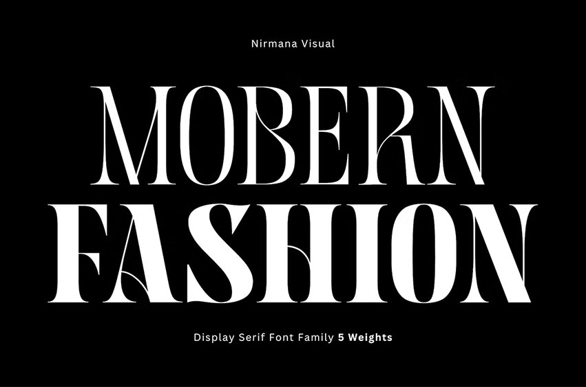 Mobern Fashion Font