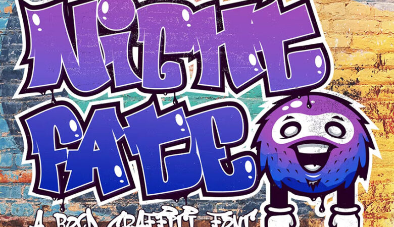 Nightfate Graffiti Font