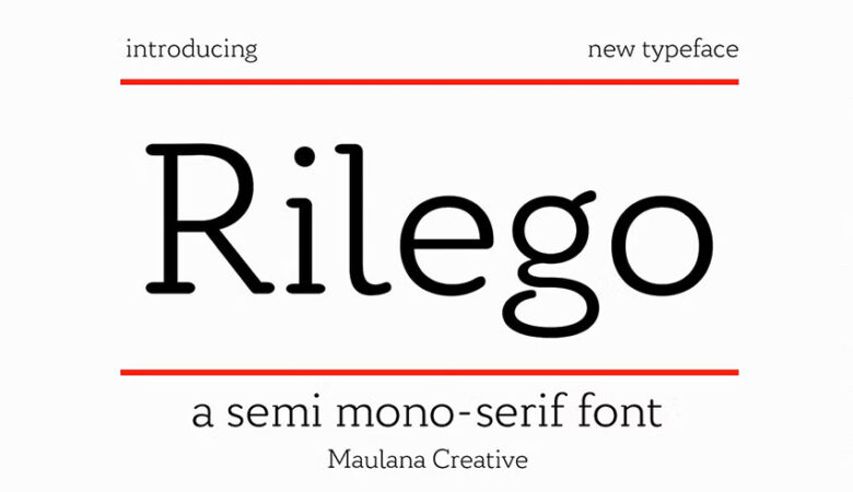 Rilego Font