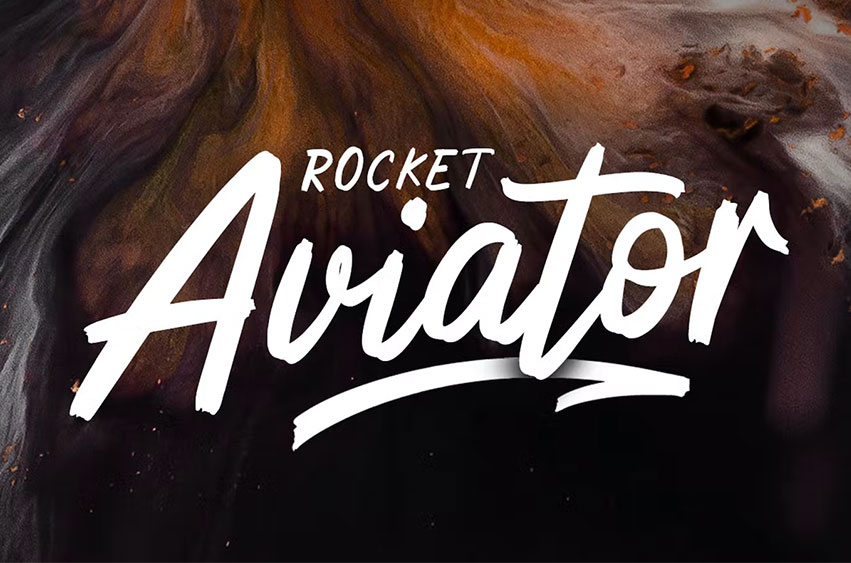Rocket Aviator Font