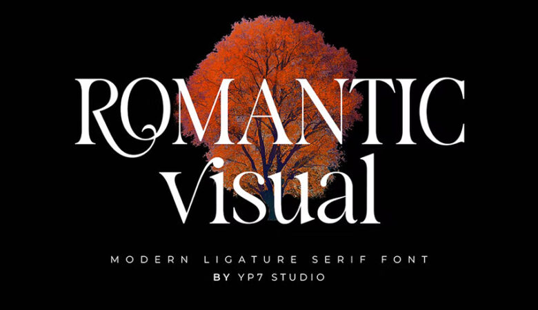 Romantic Visual Font